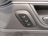 パワーシート搭載。微妙な調整が手軽にでき、最適なポジションで運転することが可能です。