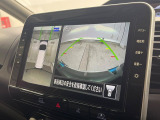 【全周囲カメラ】専用のカメラにより、上から見下ろしたような視点で360度クルマの周囲を確認することができます☆縦列駐車や幅寄せ時に活躍してくれます♪