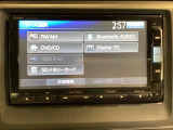 メモリーナビにフルセグTV機能あり。 ドライブや旅行に欠かせない装備です。
