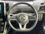 【ステアリングスイッチ】運転中、前方から目線をそらすことなく、オーディオ等の操作が可能な便利機能!安心&快適なドライブを演出してくれます♪