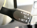 【クルーズコントロール】高速道路もラクラク走行。アクセルを離しても一定速度で走行ができ、長距離運転時の負担を軽減!加速・減速も簡単なスイッチ操作で調整できます。