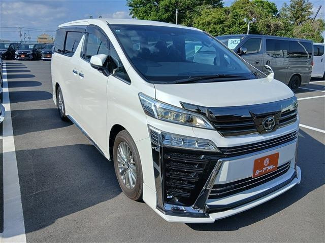 ヴェルファイア 2.5 Z ゴールデンアイズ 禁煙車 アドシレイションフルエアロ