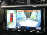 【パノラミックビューモニター】専用のカメラにより、上から見下ろしたような視点で360度クルマの周囲を確認することができます☆死角部分も確認しやすく、狭い場所での切り返しや駐車もスムーズに行えます。