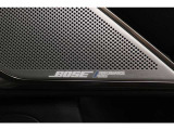 【BOSEサウンド】車種ごとにベストなシステムを用意し、車両の開発段階から音響を突き詰めるBOSE。シート素材の違いによってもセッティングを変更するという、BOSEならではのきめ細やかな音響です。