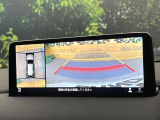 【360&deg;ビューモニター】専用のカメラにより、上から見下ろしたような視点で360度クルマの周囲を確認することができます☆死角部分も確認しやすく、狭い場所での切り返しや駐車もスムーズに行えます。