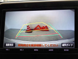 バックガイドモニターを装備しています、車庫入れもラクラクです。