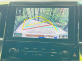 【バックカメラ】駐車時に後方がリアルタイム映像で確認できます。大型商業施設や立体駐車場での駐車時や、夜間のバック時に大活躍!運転スキルに関わらず、今や必須となった装備のひとつです!