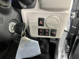 キーレス付き。このシンプルな使い勝手がいいところですね(^^♪