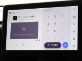 地デジ対応、フルセグデジタルTV放送が視聴できます。
