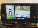 【アラウンドビューモニター】専用のカメラにより、上から見下ろしたような視点で360度クルマの周囲を確認することができます☆死角部分も確認しやすく、狭い場所での切り返しや駐車もスムーズに行えます。