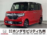 N-BOXカスタムGLホンダセンシングです!純正メモリーナビ、衝突低減ブレーキ、ドラレコ、リアカメラ、パワースライドドア、LEDヘッド、純正14インチアルミホイール他、充実しています!