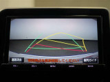 バックモニターで、後方を確認しながら安心して駐車することができます。運転初心者も熟練者も必須の機能ですよ!