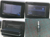 現在では必需品のナビが装備されています。オーディオはAM・FMラジオ・CD・Bluetooth・AUXが使えます。快適ドライブの強い味方です!