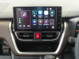 9インチスマホ連携ディスプレイオーディオです。バックカメラも付いて車庫入れ・駐車も安心です。Bluetooth対応機器を登録して音楽を楽しんだりハンズフリー通話が出来て便利です。