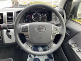 【ステアリングスイッチ】運転中、前方から目線をそらすことなく、オーディオ等の操作が可能な便利機能!安心&快適なドライブを演出してくれます♪