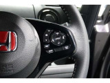 Hondaセンシングの機能のひとつ、アダプティブクルーズコントロール付!アクセルから足を離しても設定したスピードと前車との車間を保ち走行してくれます!車線維持もアシスト☆高速道路で疲労軽減ですね☆