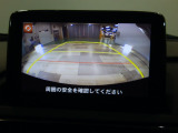 バックカメラの画像です。ガイドラインがスムースな車庫入れをサポートいたします!車庫入れの安心感がアップしますね☆