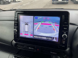 アラウンドビューモニター装備!空から見ているような映像によって不慣れな場所での車庫入れや縦列駐車等はもちろん狭い道でのすれ違いも安心していただけます♪