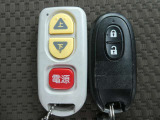 車いす電動ウインチのリモコン&インテリジェントキーです。