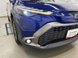 LEDヘッドライトです。デザイン性がよくとても明るいので、夜間の走行や悪天候でも安心です。しかも長寿命!