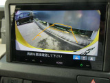 バックビューモニターで、苦手な駐車もラクラク♪車の周囲に子供や障害物などがないかをひと目で確認できて安心ですよ♪