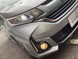 LEDヘッドライトとフォグライトが装着済みです。