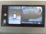 アラウンドビュー☆空から見下ろすような視点で、スムーズな駐車と安全確認をサポート!運転の心強い味方になってくれます♪