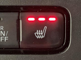 【シートヒーター】シートを温めてくれる暖房機器です!長時間座っていると負担が掛かりやすい背中や腰、または冬場などの寒い日に冷えやすい脚部に快適なぬくもりを伝えます。