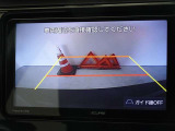 バックカメラを装備しています、車庫入れもラクラクです。