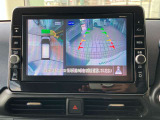 ◆アラウンドビューモニターは4つのビューが表示可能です!『トップビュー』『バックビュー』『サイドブラインドビュー』『フロントビュー』狭い場所での駐車でも、周囲の映像で確認できるので安心です!