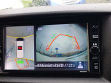 アラウンドビューモニター&バックカメラで駐車が苦手な方でも安心です♪