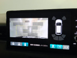 バックカメラの画像です。ガイドラインがスムースな車庫入れをサポートいたします!車庫入れの安心感がアップしますね☆