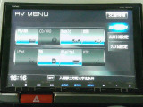 ギャザズディスプレイオーディオ☆フルセグテレビの視聴や、AM/FMラジオがご利用いただけます。
