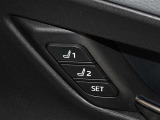 運転席のパワーシートは2名様分までメモリー機能付きです。