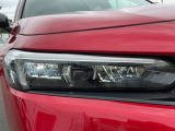 LEDヘッドライトが安全な夜間走行をサポートしてくれます♪照射範囲が広くなるので前方視界が全体的に明るくなり、夜間走行をしっかりアシスト♪