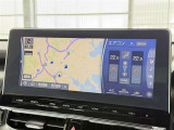 【ナビ画面】主に地図を表示し、目的地へのルート案内や渋滞情報などを表示するために使われます。