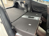 シートが倒せて荷物も楽々
