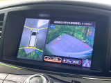 【アラウンドビューモニター】専用のカメラにより、上から見下ろしたような視点で360度クルマの周囲を確認することができます☆死角部分も確認しやすく、狭い場所での切り返しや駐車もスムーズに行えます。