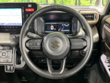 【ステアリングスイッチ】運転中、前方から目線をそらすことなく、オーディオ等の操作が可能な便利機能!安心&快適なドライブを演出してくれます♪