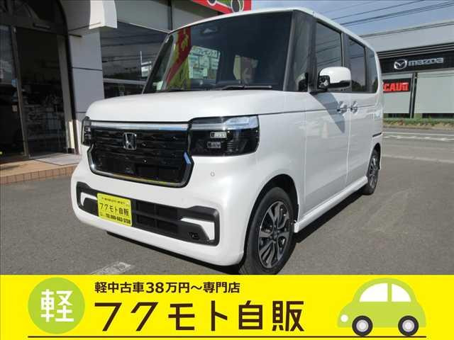 N-BOXカスタム  新品8インチナビ・フルセグTV・アップルカ