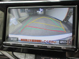 バックガイドモニターで、後方を確認しながら安心して駐車することができます。運転初心者も熟練者も必須の機能ですよ!