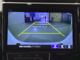 バックをするとき自動でリアの様子が映る『リアカメラ』付き! 画面で確認しながらバックが出来るので駐車の時も安心です。