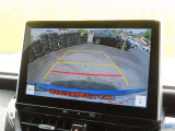車庫入れもお任せのバックカメラ付き!