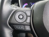 ステアリングスイッチでオーディオの操作が可能です