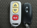 車いす電動ウインチのリモコン&インテリジェントキーです。