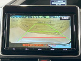 【バックカメラ】駐車時に後方がリアルタイム映像で確認できます。大型商業施設や立体駐車場での駐車時や、夜間のバック時に大活躍!運転スキルに関わらず、今や必須となった装備のひとつです!