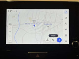 ナビ付きです。目的地を設定すれば、初めての場所でも簡単に行くことが出来ます。