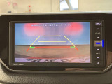 バックカメラを装備!運転席から見えにくい部分をナビの画面に映して、安全に操作が出来ます。