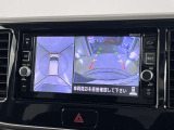 上から丸見えアラウンドビューモニター付きです。
