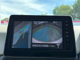 ブラインドスポットモニター ナビのOPT(オプション)ボタンを二回押すことで運転席からの死角もカバーできます